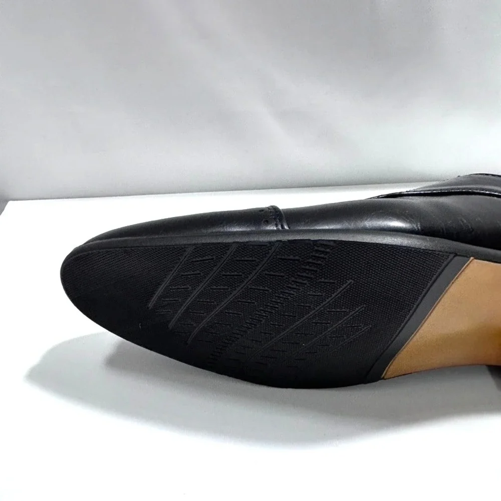 New York & Company  Damian Dress Traditional‎ Blamoral Oxford Men's Black US 9.5